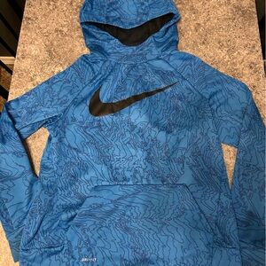 Nike Boys Athletic DriFit Fleece Hoodie Sweatshirt Size XL
